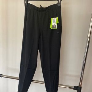 Kids 10/12 DSG boys medium knit training jogger pure black